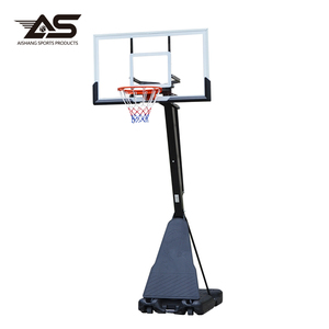 Support de panier de basket portable réglable pour <span class=keywords><strong>junior</strong></span> et enfants Entraînement en plein air et équipement de terrain parfait pour le jeu - Product Image 1
