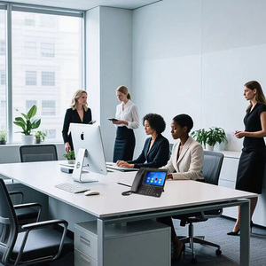 Doanh Nghiệp 8-Inch Màn Hình Cảm Ứng DLNA ZT9600 Điện Thoại Với Cuộc Gọi Video 4G LTE Không Dây Wifi Pstn Không Dây Cho Khách Hàng Dịch Vụ - Product Image 3