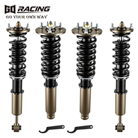 Amortisseurs GO Racing compatibles avec Honda Accord 1998-2002, Acura TL 1999-2003, Acura CL 2001-2003, kit de réduction de hauteur réglable