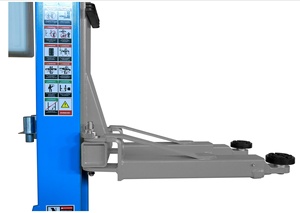 Ascenseur simple de voiture de poteau du <span class=keywords><strong>garage</strong></span> 4000kg de stabilité deux avec la grue de voiture monophasé de certification de la CE - Product Image 2