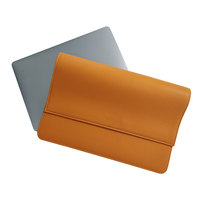 Moderne et simple 13 14 15 pouces étanche en cuir PU Mac Book Soft Case Business Laptop Sleeve