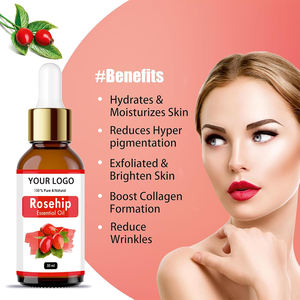 Suministro del fabricante 100% Pure Natural Rosa <span class=keywords><strong>Mosqueta</strong></span> <span class=keywords><strong>Aceite</strong></span> portador de rosa <span class=keywords><strong>mosqueta</strong></span> prensado en frío para el cuidado de la piel Material cosmético - Product Image 3