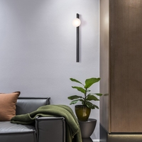 Applique murale LED en aluminium, luminaire de luxe, applique murale fantaisie