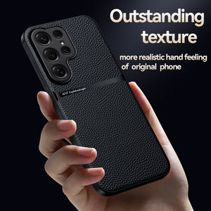 Funda de Cuero de Lujo a Prueba de Golpes para Samsung Galaxy S26 Ultra, Carcasa Magnética para Teléfono, Funda Trasera para S26 Plus, Fundas para S26, <span class=keywords><strong>A17</strong></span>, A16 - Product Image 2