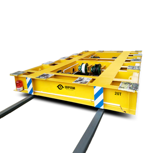 Atölyelerde Büyük İş Parçaları, Makineler ve Ekipmanları Taşımak İçin Endüstriyel Kablo Tamburlu Motorlu Transfer Aracı - Product Image 2