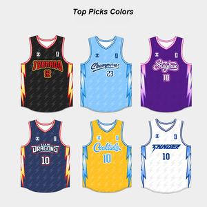 Uniforme de basketball grande taille en gros, directement de l'usine, maillot et short personnalisés, impression par sublimation, respirant et anti-humidité, 100% coton - Product Image 4