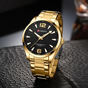 CURREN 8434 Montres populaires <span class=keywords><strong>pour</strong></span> hommes à la mode avec aiguilles lumineuses Montres-bracelets chic <span class=keywords><strong>pour</strong></span> hommes d'affaires en acier inoxydable Cadeau <span class=keywords><strong>pour</strong></span> hommes - Product Image 3