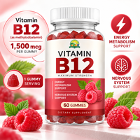 Lifegarden Halal Naturel Végétalien Vitamine B12 Antioxydant Bonbons Gommeux Énergisants Soutien Quotidien du Métabolisme Adulte Suppléments en Vrac