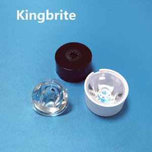 투명 20 <span class=keywords><strong>mm</strong></span> <span class=keywords><strong>15</strong></span> 도 원형 렌즈 투명 표면 와이드 빔 3535 3030 LED 렌즈 반사경 - Product Image 5