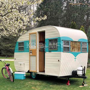 China Pequeños camiones de comida Fibra de vidrio Carro móvil Fruta Naranja Bar Remolque de comida Camión de comida rápida con cocina completa - Product Image 1