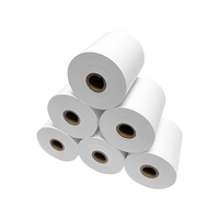 Rouleau thermique léger à très lourd 80x80, 55, 60, 65, 70 g/m², qualité A, sans mandrin, papier pour caisse enregistreuse, marque MX