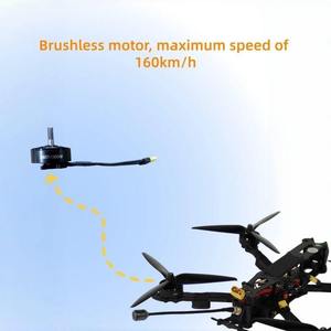 Dron FPV de Largo Alcance de 6S y <span class=keywords><strong>5</strong></span> Pulgadas, Kit Completo con Motor sin Escobillas de 1300KV, ESC 4 en 1 de 55A, Transmisor de Video VTX de 2W, Quadcopter RC - Product Image 5