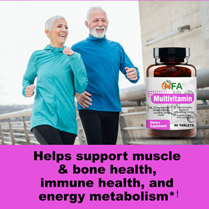 Tabletas Multivitamínicas OEM ODM con Vitamina, Biotina, Niacina y Cobre que Favorecen la Función Cognitiva, Cardiovascular y la Presión Arterial - Product Image 3