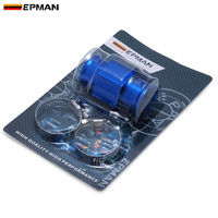 EPMAN Raccord de capteur de température d'eau, adaptateur de tuyau de radiateur, raccord en T pour tuyau de liquide de refroidissement en ligne, filetage NPT 1/8 pouce