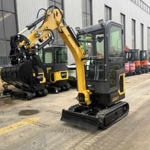 1,2 Ton Duurzame Mini Graafmachine met Verdikte Bakconstructie, Graafmachine, Probleemloze After-sales Service - Product Image 1