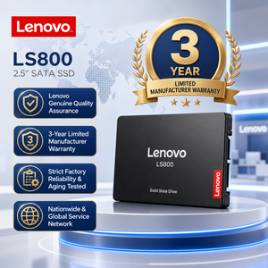 แบรนด์เลอโนโว 2.5 นิ้ว SATA3 SSD 6Gbps ไดรฟ์โซลิดสเตตความเร็วสูงสำหรับคอมพิวเตอร์แล็ปท็อปความบันเทิงภายในบ้านการบูตที่รวดเร็วทุกวัน - Product Image 1