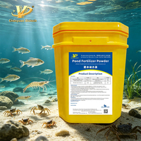 Additifs alimentaires pour animaux, engrais en poudre pour étangs, produit d'aquaculture pour bassins aquatiques