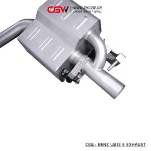 1 kit de pièces de rechange pour voiture, silencieux d'échappement, Catback avec Valve, prix d'usine, pour Benz W213, <span class=keywords><strong>E200</strong></span>, E300, 2.0T - Product Image 5