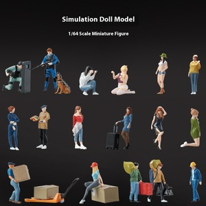 1:64 quy mô nhựa thu nhỏ bức tượng mô hình đồ chơi mới đông lạnh nhân vật cho cảnh trang trí và diorama đạo cụ - Product Image 5