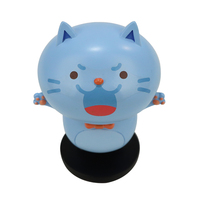 Estatuas de gato de interior divertidas personalizadas, adornos de animales de plástico hechos a mano para el hogar, regalos para niños, decoraciones de Navidad, cumpleaños, coche, figura de animal