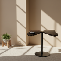Table basse carrée moderne convertible à prix d'usine, décorative, extensible, en bois, pour salon, personnalisable