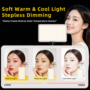 พาวเวอร์แบงค์แม่เหล็ก New <span class=keywords><strong>St168</strong></span> กำลังไฟ 8W พร้อมไฟเติมแสงสองด้าน ปรับอุณหภูมิสีได้ สำหรับไฟส่องสว่างกล้องโทรศัพท์ - Product Image 4