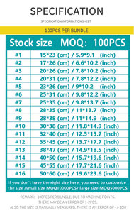 Tùy chỉnh in chết cắt Poly bưu phẩm bưu kiện quần áo bao bì vận chuyển gửi thư túi với xử lý - Product Image 6