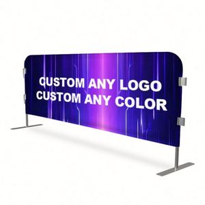 Economical Manufacturer Price Custom Double Sided Barrier Cover Fabric Barricade <b>Banner</b> for Advertising Durable - Product Image 3