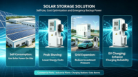 Gabinete de Almacenamiento de Energía para Exteriores con Sistema de Refrigeración Líquida PACK Level, Deshumidificación Inteligente y Ahorro de Espacio en el Piso