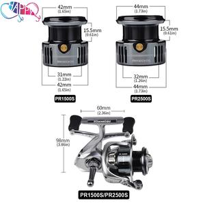 Max Drag 5kg 7 + 1BB Métal Interchangeable Double Poignées Spinning <span class=keywords><strong>Moulinet</strong></span> De Pêche Coulée Pêche En Eau Salée <span class=keywords><strong>Truite</strong></span> Spinning Reel - Product Image 4