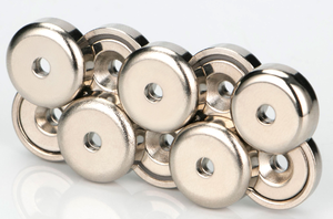 Ímã de montagem de ímã de copo de base redonda, suporte de ímã escareado com potes magnéticos - Product Image 4