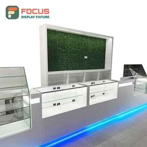 Glass Door Tobacco Display Cabinet Lockable Storage Multi Shelf Secure Cigarette Display Case - Product Image 1