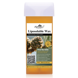 Lifestance 100g Cartouche de cire dépilatoire roll-on, cire chaude en film pour épilation, pour maillot et corps entier - Product Image 1