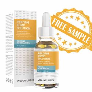 Private Label Calmante Óleo Essencial para Piercing Bump Solução suave e eficaz acelera a cura - Product Image 1