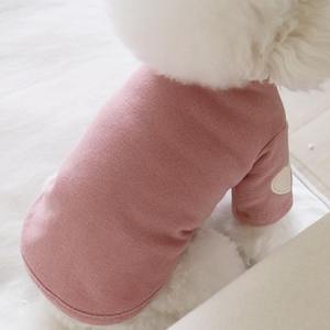 Sweat à capuche en polaire Teddy pour animaux de compagnie, automne-hiver, avec broderie en forme de cœur, vêtements chauds pour chiens et chats <span class=keywords><strong>Bichon</strong></span>, Teddy, <span class=keywords><strong>Yorkshire</strong></span>, Pomeranian - Product Image 6