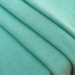 Tela Modal 92% Viscosa 8% Elastano, Corte Personalizado, 260G en Existencia, Tela de Algodón y Elastano Acanalado para Camiseta sin Mangas, Tela de Punto Acanalado - Product Image 3