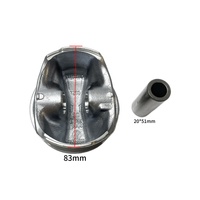 Prix de gros 274 moteur 83mm piston avec segments pour Mercedes Benz M274 haute puissance faible puissance haute puissance refroidissement interne STD