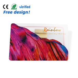 Tarjeta Magnética Personalizada con Impresión Offset, Estampado en Caliente y Laminación <span class=keywords><strong>de</strong></span> Película, Diseño Transparente, Material Plástico PVC - Product Image 2