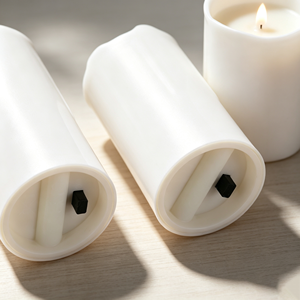 Bougies LED sans flamme à énergie solaire de haute qualité avec capteur de lumière pour la décoration d'ambiance extérieure, de patio, de cimetière et de festivals - Product Image 3