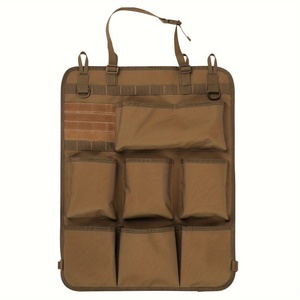 Sac de camping extérieur, accessoires de camping, trousse de toilette avec sangle réglable, organisateur de dossier de siège de voiture - Product Image 3