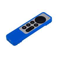 Funda de Silicona para Control Remoto Siri de Apple TV 4K, con Aberturas Precisas, Protección Total, Accesorio para Apple TV 4K