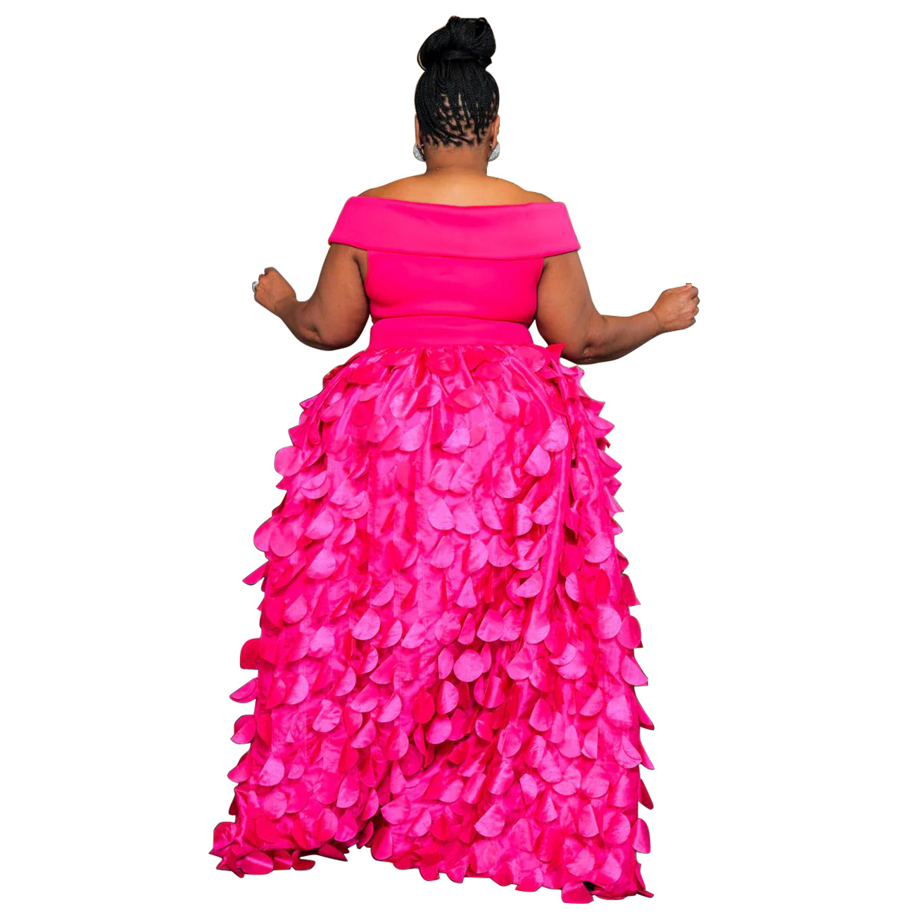 empire waist formal dresses plus size m.media images/I/617fOC8GKgL._AC_UY1000 high slit Lined 100% polyester Spot clean Plus Size Red Lace Empire