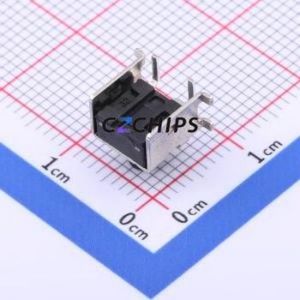 TS-1005AF-AR06526 Tactile Switch SMD Switch Single Pole Single Throw Round Button 2.6N Horizontal Mount - Product Image 2