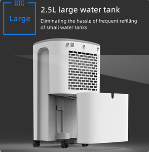 เครื่องลดความชื้นในอากาศขนาดเล็กแบบพกพาอัจฉริยะพร้อมการควบคุมแบบสัมผัสนุ่มสำหรับใช้ในครัวเรือนในร่ม - Product Image 5