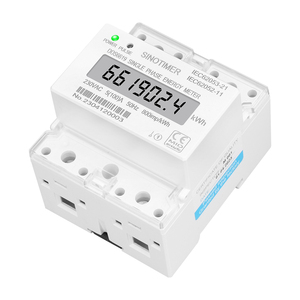 <span class=keywords><strong>Sinotimer</strong></span> เครื่องวัดพลังงาน DDS6619-024 4 P LCD ที่ได้รับการรับรองระดับกลาง230VAC 5(100) ขนาด800imp/kwh compsct 4เครื่องวัดพลังงานพัลส์เอาต์พุต - Product Image 2