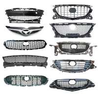 Kit extérieur de voiture de haute qualité, calandre de pare-chocs avant avec garniture chromée et logo. KD5H-50-710/KD5K-50-710 pour Mazda CX-5 2017-2021.