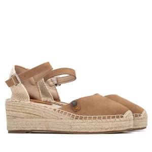 <b>Refresh</b> Women's Espadrilles Camel 36 6 Cm Heel Platform Flats - Product Image 4