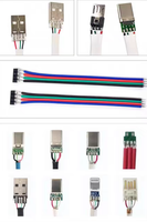 Máquina Automática para Fabricar Cables USB, Máquina de Soldar Conectores de Cables USB, Máquina de Soldar Cables de Datos USB para PCB