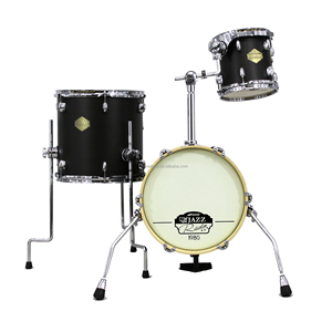 Beatello marque personnalisée Jungle 3 pièces/ensemble <span class=keywords><strong>batterie</strong></span> 14 ''grosse caisse Portable en bois acoustique voyage <span class=keywords><strong>batterie</strong></span> ensemble pour batteurs - Product Image 3