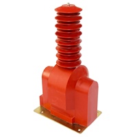 Transformateur de Potentiel d'Entrée JDZXW-35W2 35KV, Bobine Toroidale Simple en Résine Époxy Rouge, 100 0.2 0.5 6P, Haute Tension Électrique